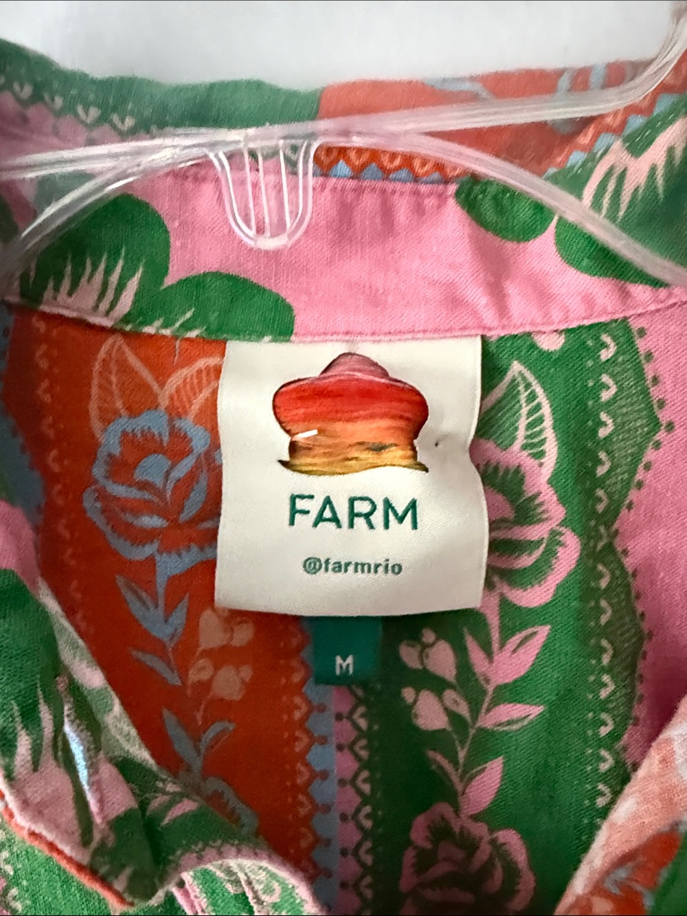 FARM RIO Mixed Lace Garden Scarves Romper no  belt - Picture 2 of 5